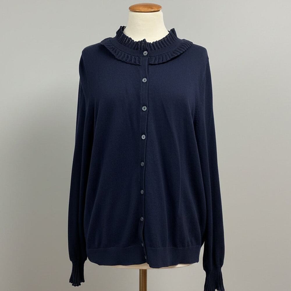Boden navy cardigan, size 12, NEW WITH TAGS!